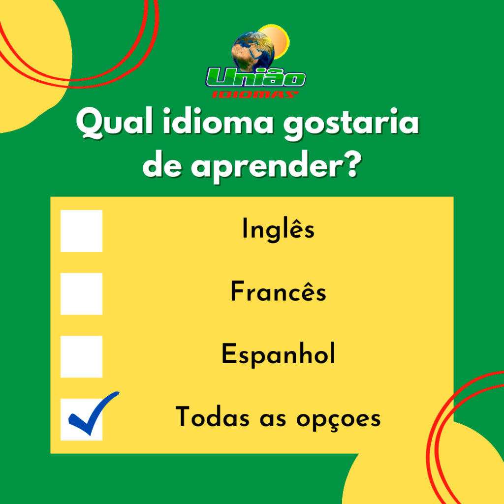 Verde Aprenda Um Novo Idioma Post Instagram